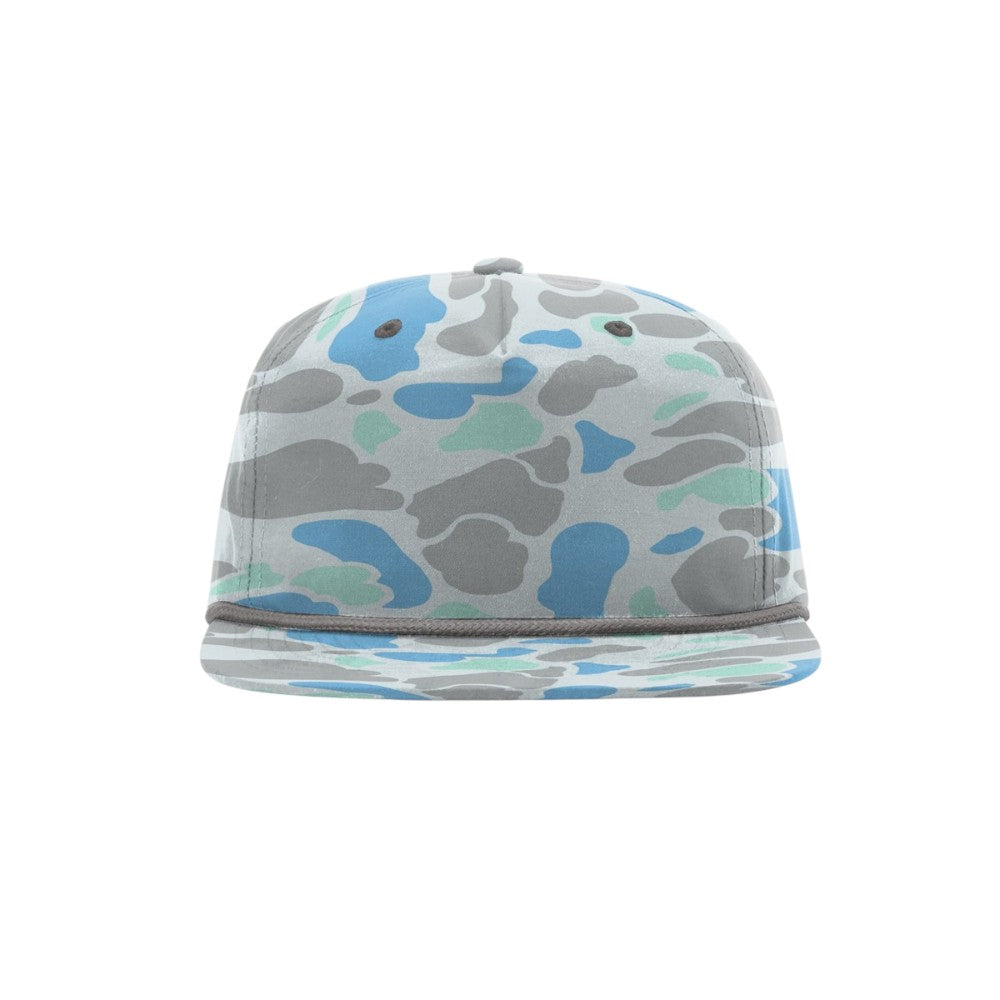 Richardson - Printed Umpqua Cap - 256P - Saltwater Duck Camo/ Charcoal