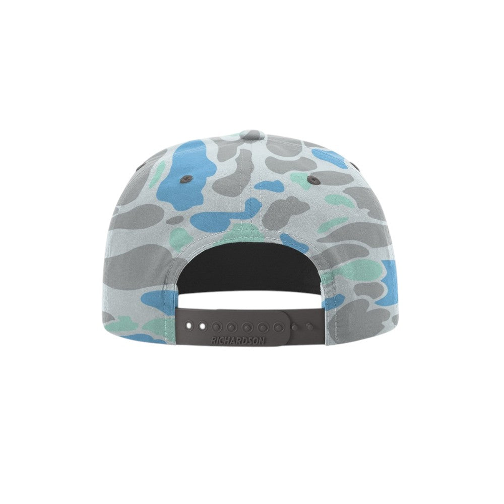 Richardson - Printed Umpqua Cap - 256P - Saltwater Duck Camo/ Charcoal