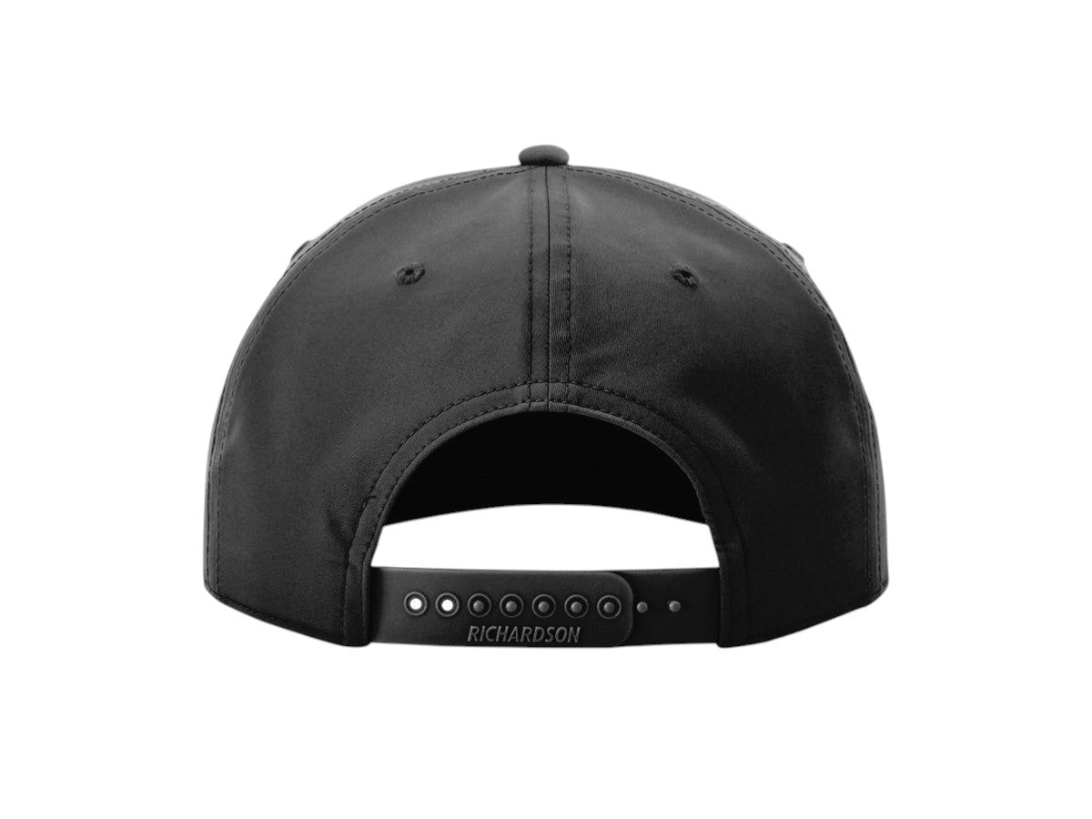 Richardson - Five-Panel Classic Rope Cap - 258 - Black/White