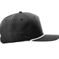 Richardson - Five-Panel Classic Rope Cap - 258 - Black/White