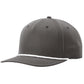 Richardson - Five-Panel Classic Rope Cap - 258 - Dark Grey/White