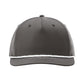 Richardson - Five-Panel Classic Rope Cap - 258 - Dark Grey/White