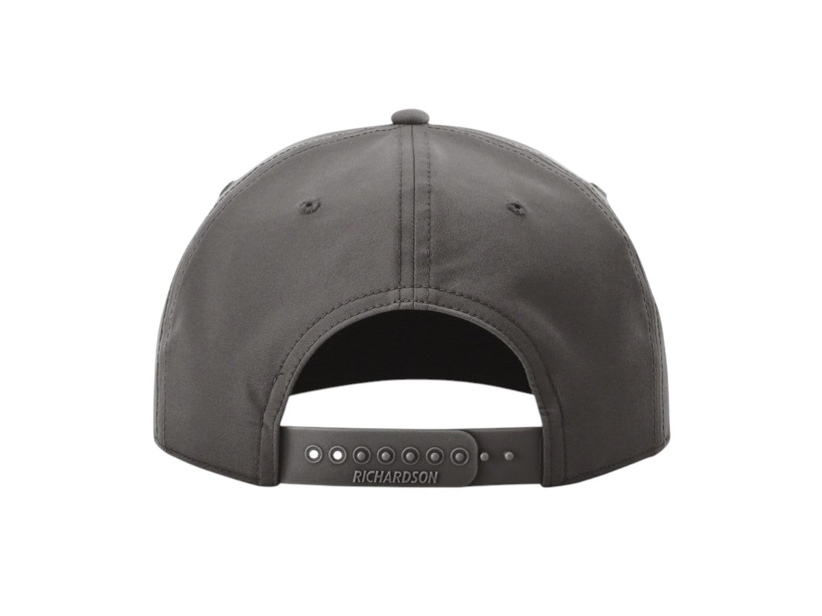 Richardson - Five-Panel Classic Rope Cap - 258 - Dark Grey/White