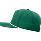 Richardson - Five-Panel Classic Rope Cap - 258 - Kelly/White