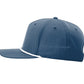 Richardson - Five-Panel Classic Rope Cap - 258 - Light Blue/White