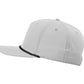 Richardson - Five-Panel Classic Rope Cap - 258 - Light Grey/Black
