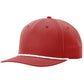 Richardson - Five-Panel Classic Rope Cap - 258 - Red/White