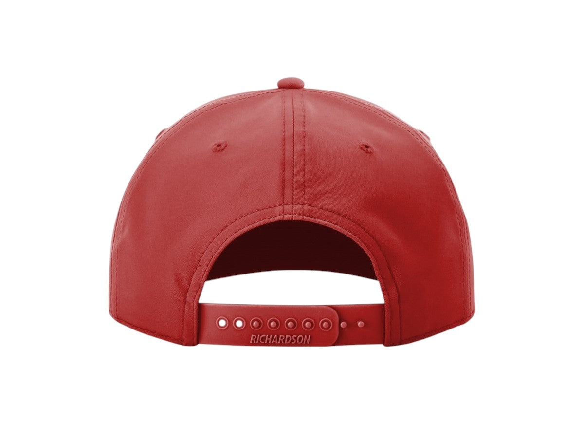 Richardson - Five-Panel Classic Rope Cap - 258 - Red/White