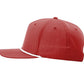 Richardson - Five-Panel Classic Rope Cap - 258 - Red/White