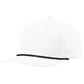 Richardson - Five-Panel Classic Rope Cap - 258 - White/Black