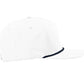 Richardson - Five-Panel Classic Rope Cap - 258 - White/Navy