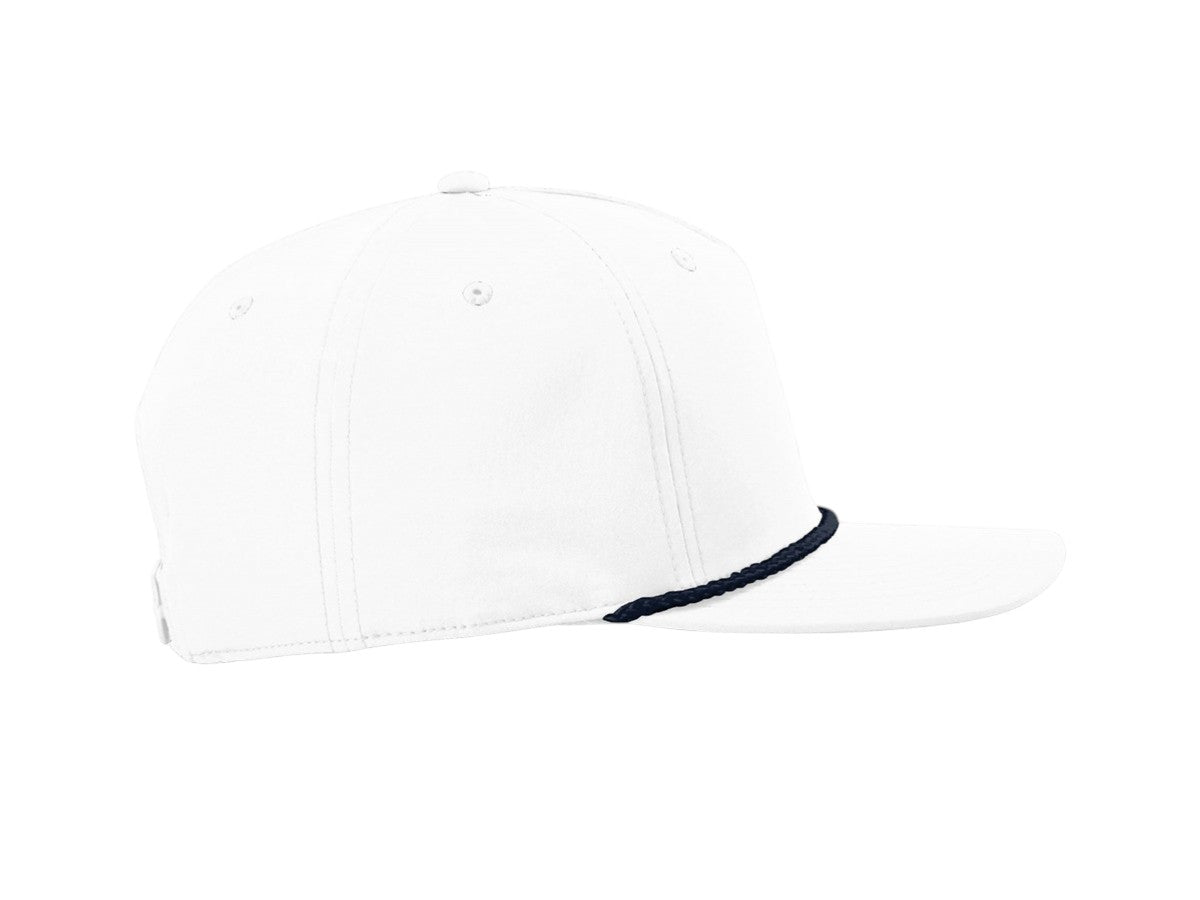 Richardson - Five-Panel Classic Rope Cap - 258 - White/Navy