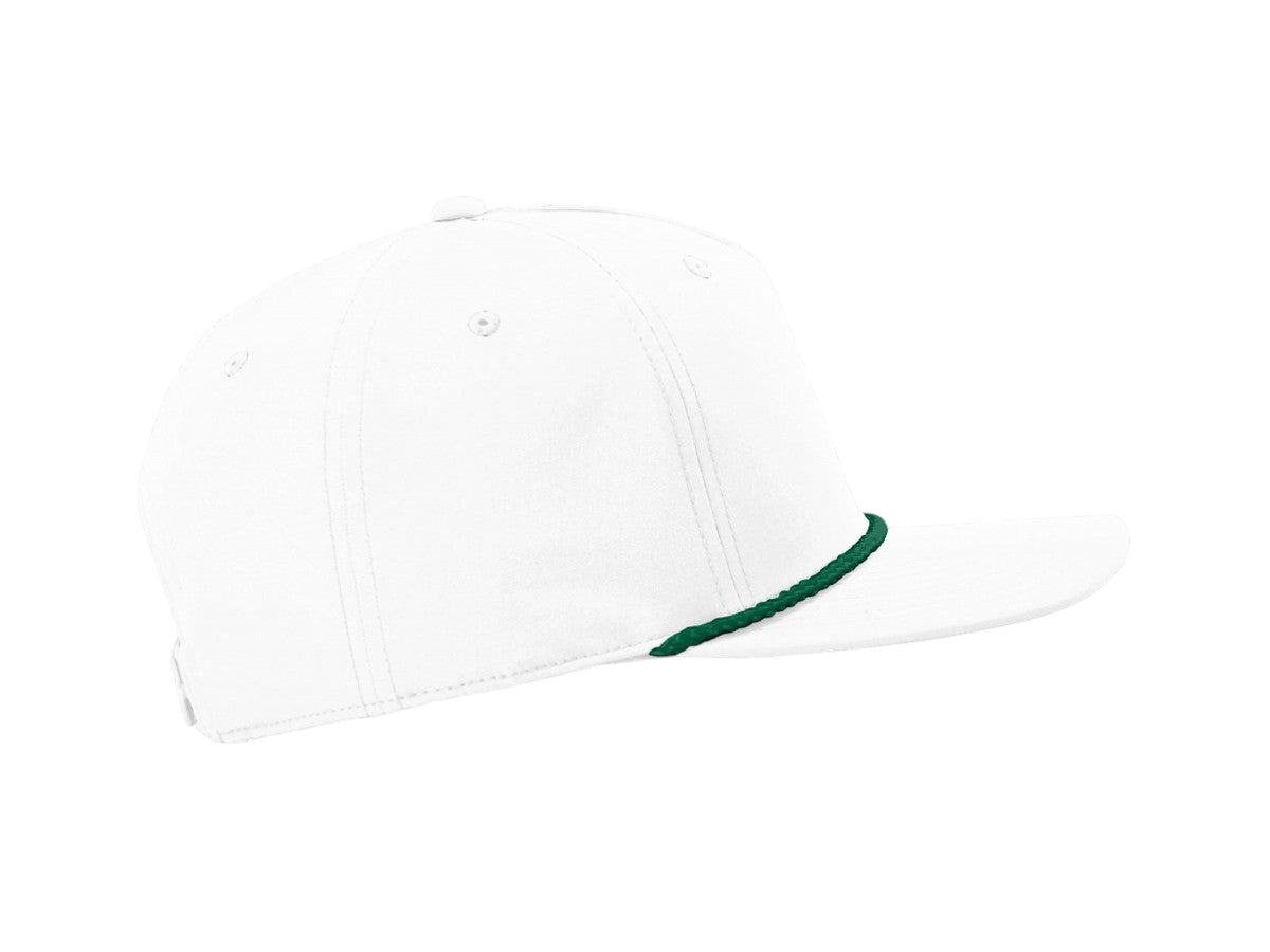 Richardson - Five-Panel Classic Rope Cap - 258 - White/Kelly