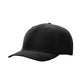 Richardson 355 Laser Perforated Performance Rope Hat - Black/Black-Grey