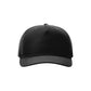 Richardson 355 Laser Perforated Performance Rope Hat - Black/Black-Grey