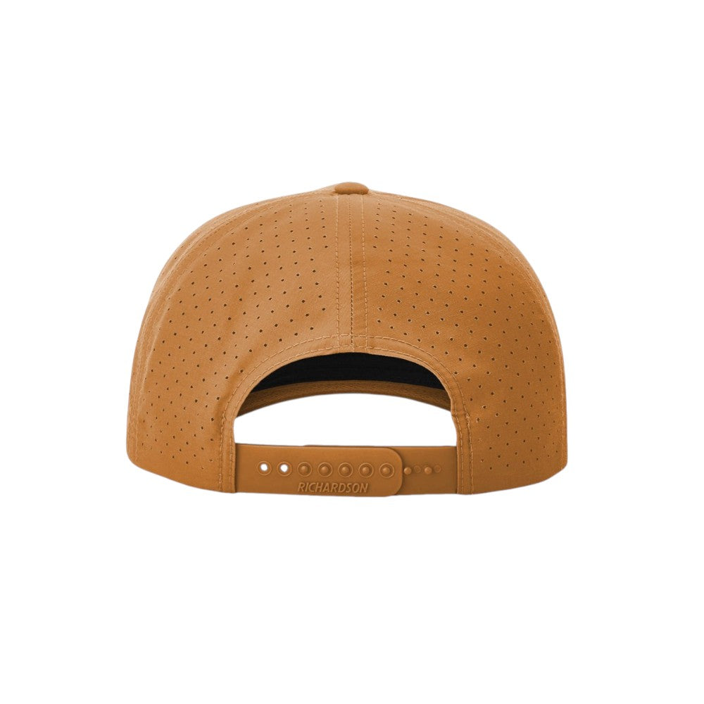 Richardson 355 Laser Perforated Performance Rope Hat - Clay/White-Black