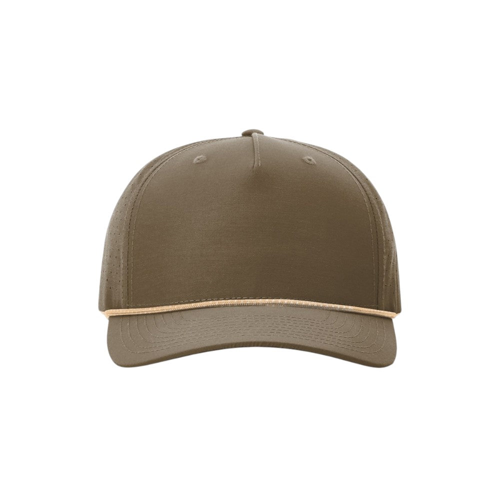 Richardson 355 Laser Perforated Performance Rope Hat - Dark Loden/Tannin-Grey