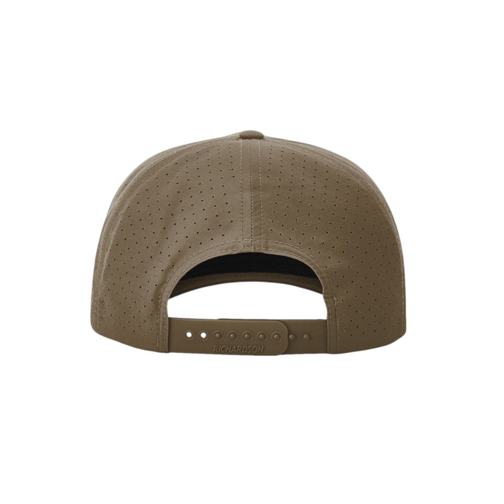 Richardson 355 Laser Perforated Performance Rope Hat - Dark Loden/Tannin-Grey