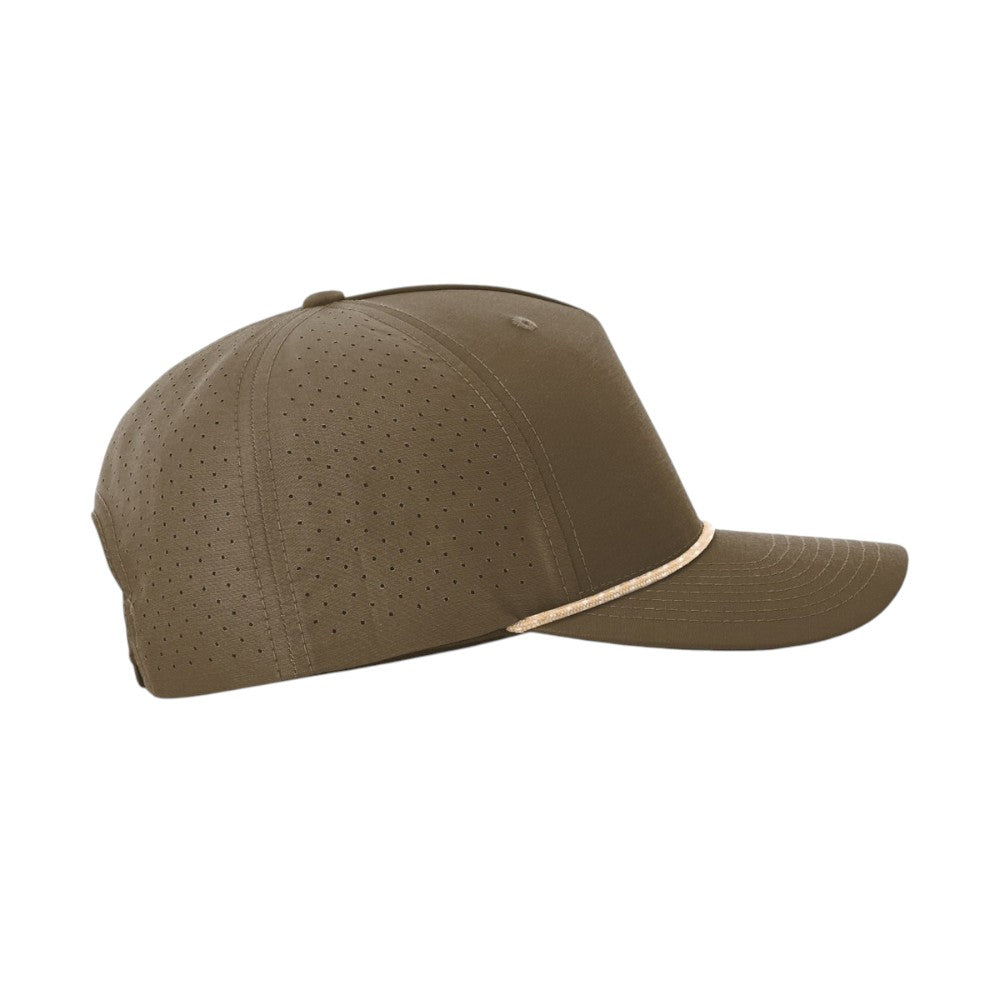 Richardson 355 Laser Perforated Performance Rope Hat - Dark Loden/Tannin-Grey