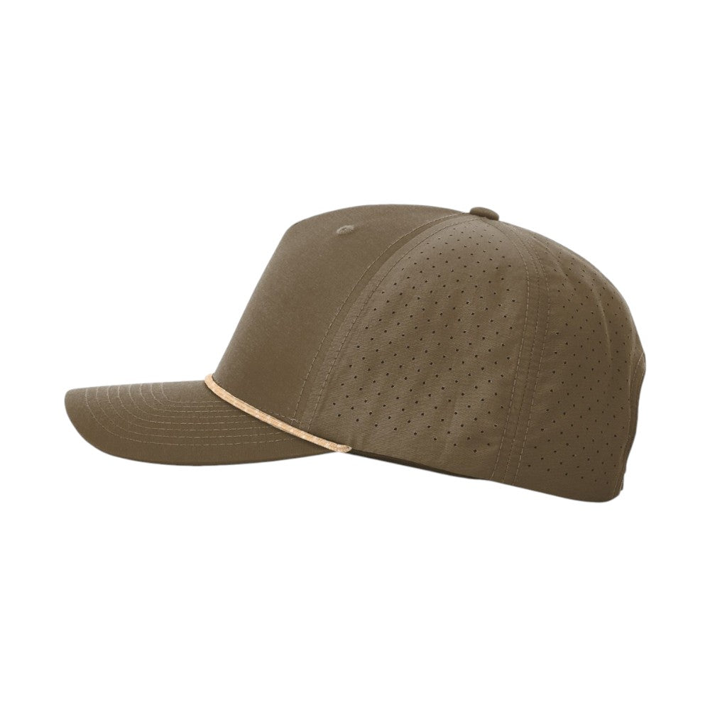 Richardson 355 Laser Perforated Performance Rope Hat - Dark Loden/Tannin-Grey