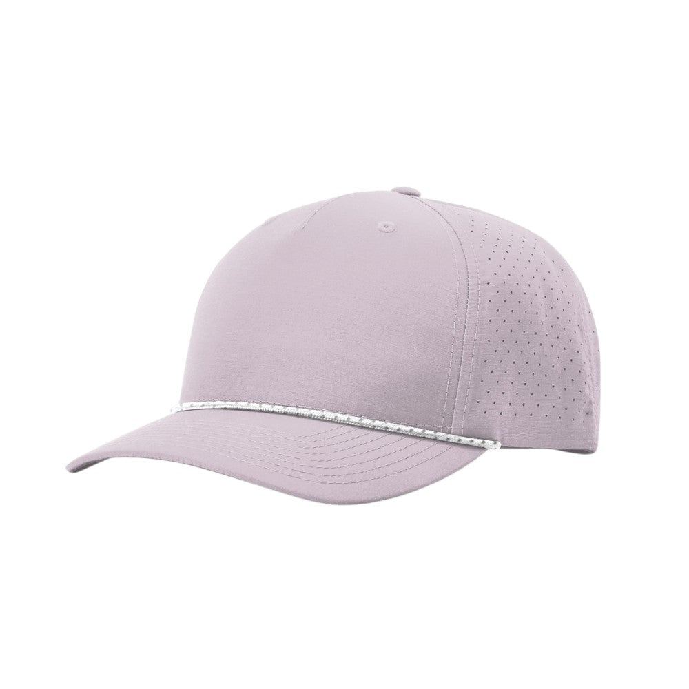 Richardson 355 Laser Perforated Performance Rope Hat - Lilac/White-Grey
