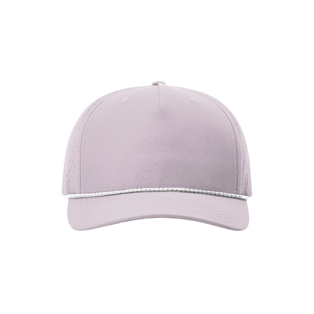 Richardson 355 Laser Perforated Performance Rope Hat - Lilac/White-Grey