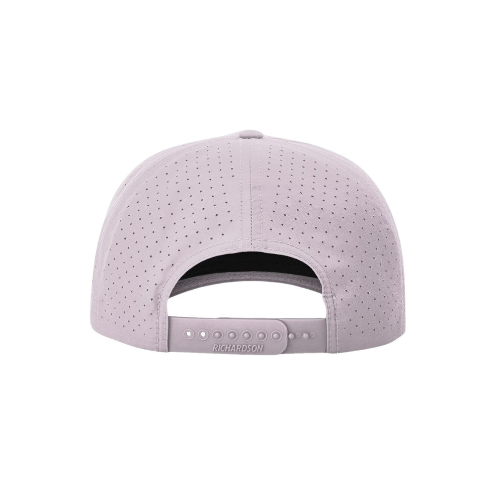 Richardson 355 Laser Perforated Performance Rope Hat - Lilac/White-Grey