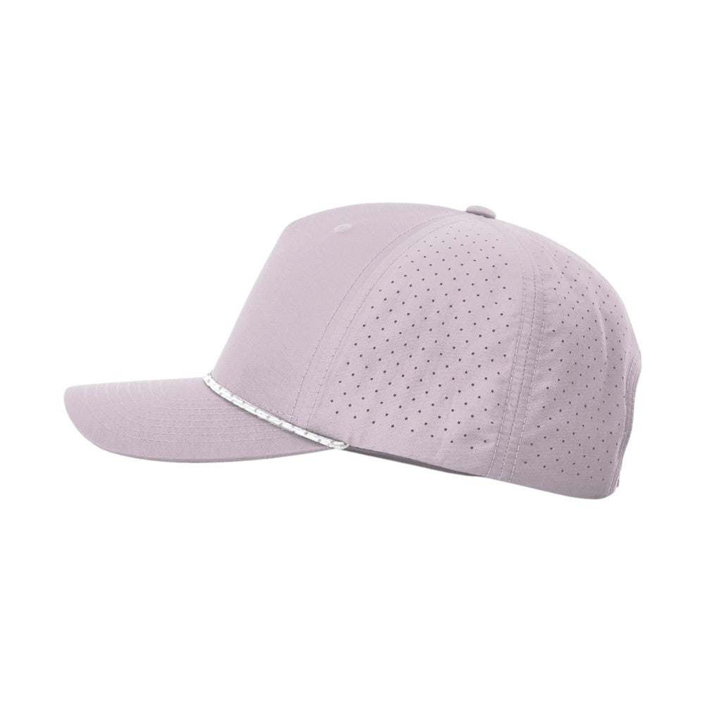 Richardson 355 Laser Perforated Performance Rope Hat - Lilac/White-Grey