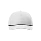Richardson 355 Laser Perforated Performance Rope Hat - Silver/Black-Silver