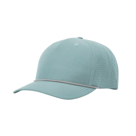 Richardson 355 Laser Perforated Performance Rope Hat - Smoke Blue/Grey-White