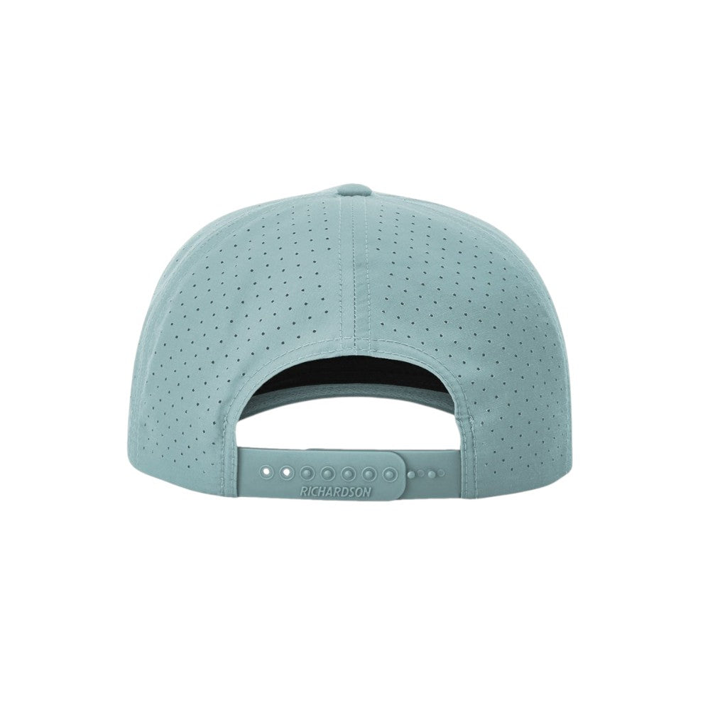 Richardson 355 Laser Perforated Performance Rope Hat - Smoke Blue/Grey-White