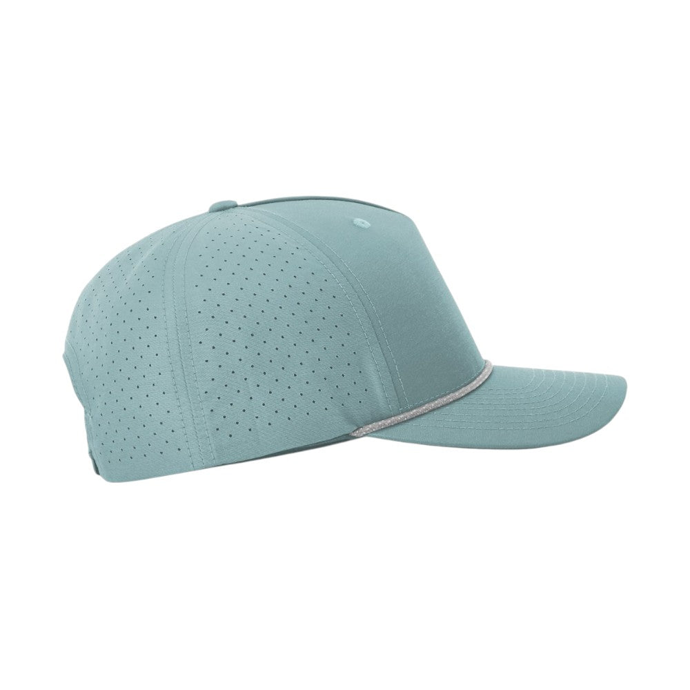 Richardson 355 Laser Perforated Performance Rope Hat - Smoke Blue/Grey-White