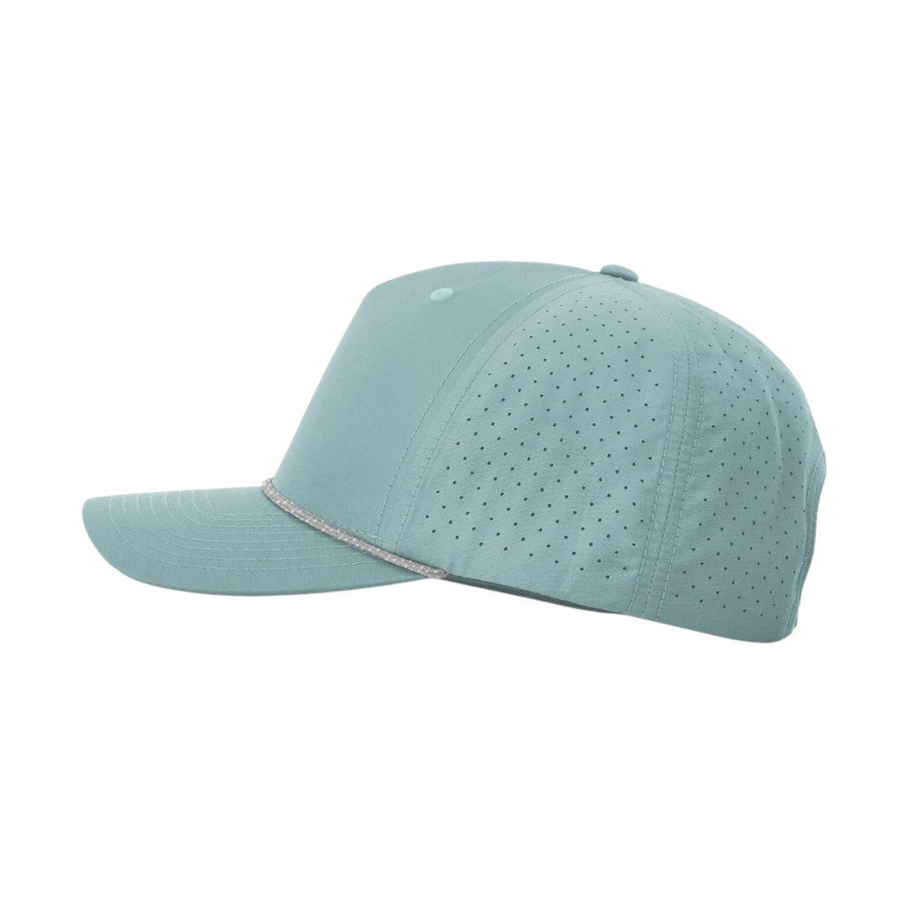 Richardson 355 Laser Perforated Performance Rope Hat - Smoke Blue/Grey-White