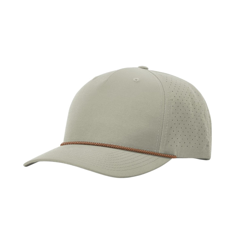 Richardson 355 Laser Perforated Performance Rope Hat - Trench Coat/Russet-Grey