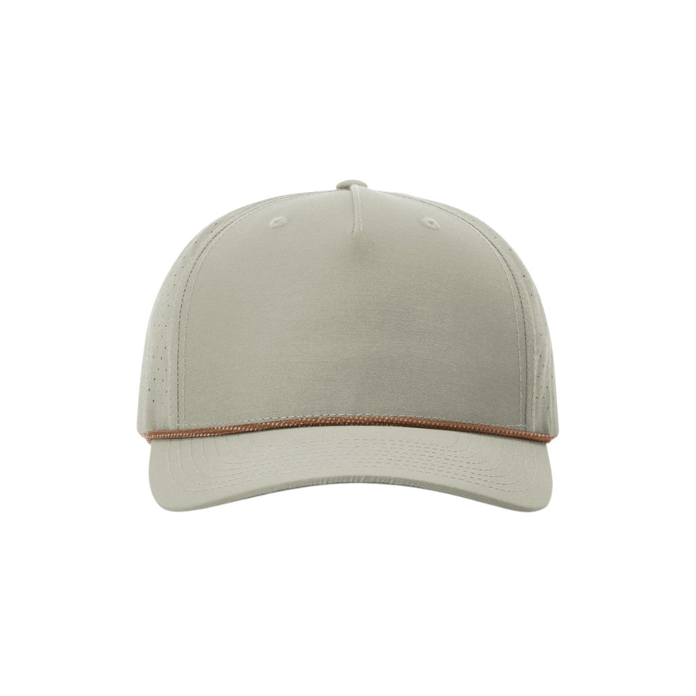 Richardson 355 Laser Perforated Performance Rope Hat - Trench Coat/Russet-Grey