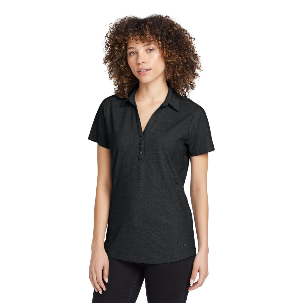 OGIO® Women's Onyx Polo - Blacktop