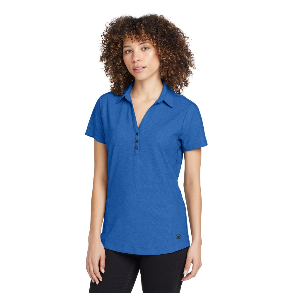 OGIO® Women's Onyx Polo - Electric Blue