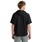 Richardson Charge Performance Fleece Short Sleeve Hoodie - Black