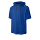 Richardson Charge Performance Fleece Short Sleeve Hoodie - Royal