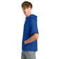 Richardson Charge Performance Fleece Short Sleeve Hoodie - Royal