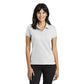 Nike Women's  Dri-FIT Solid Icon Pique Modern Fit Polo - White