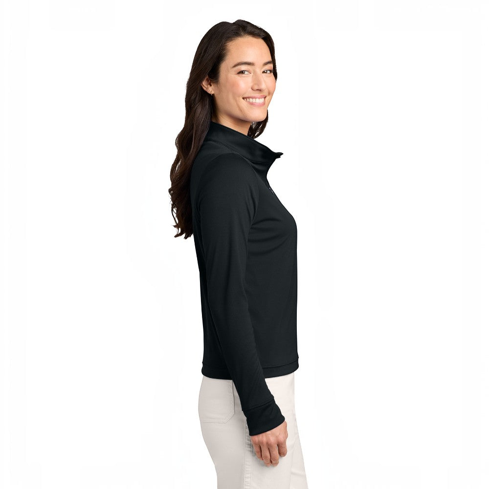 TravisMathew Women’s Coto 1/2-Zip - Black