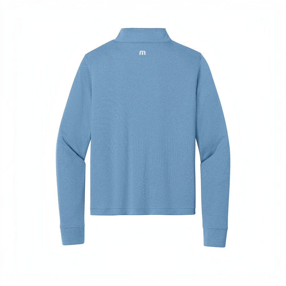 TravisMathew Women’s Coto 1/2-Zip - Brilliant Blue Heather