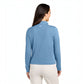 TravisMathew Women’s Coto 1/2-Zip - Brilliant Blue Heather