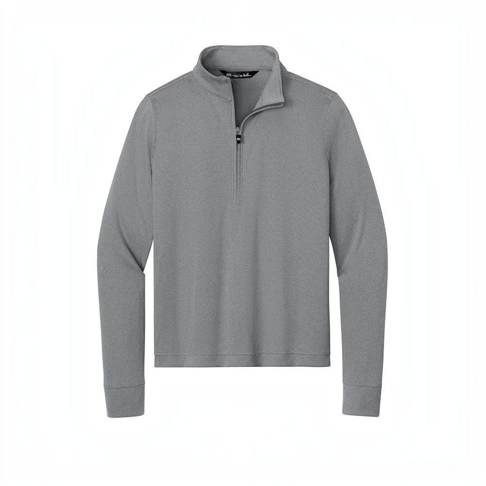 TravisMathew Women’s Coto 1/2-Zip - Quiet Shade Grey Heather