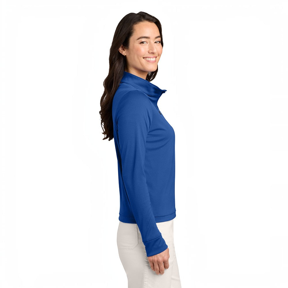 TravisMathew Women’s Coto 1/2-Zip - Royal Blue