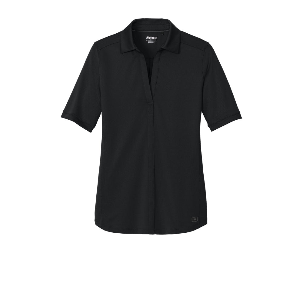 OGIO® Women's Metro Polo - Blacktop