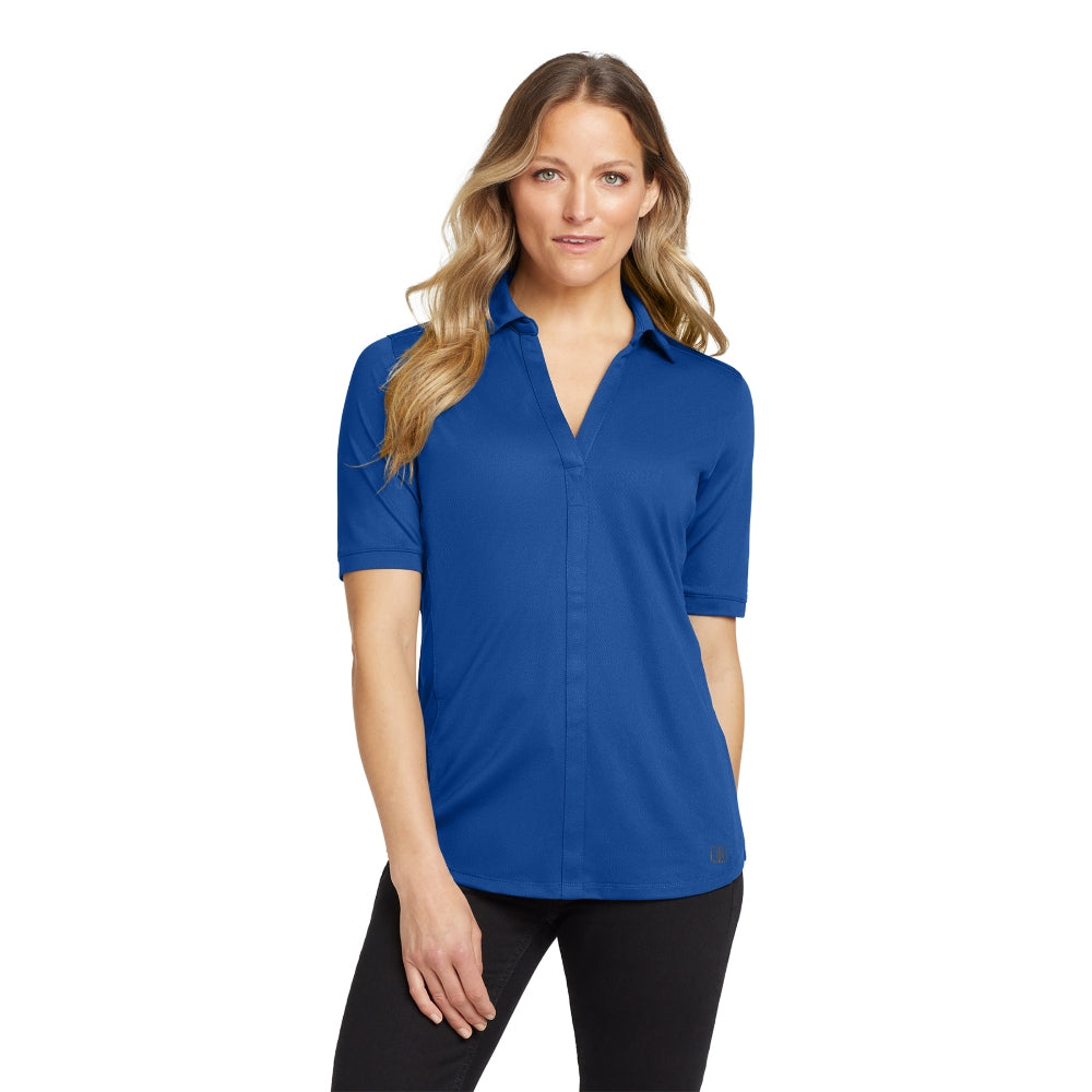 OGIO® Women's Metro Polo - Enzyme Blue
