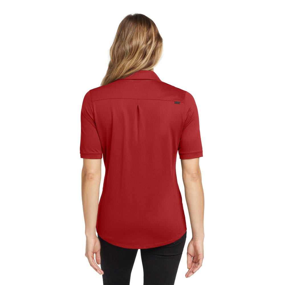 OGIO® Women's Metro Polo - Ripped Red