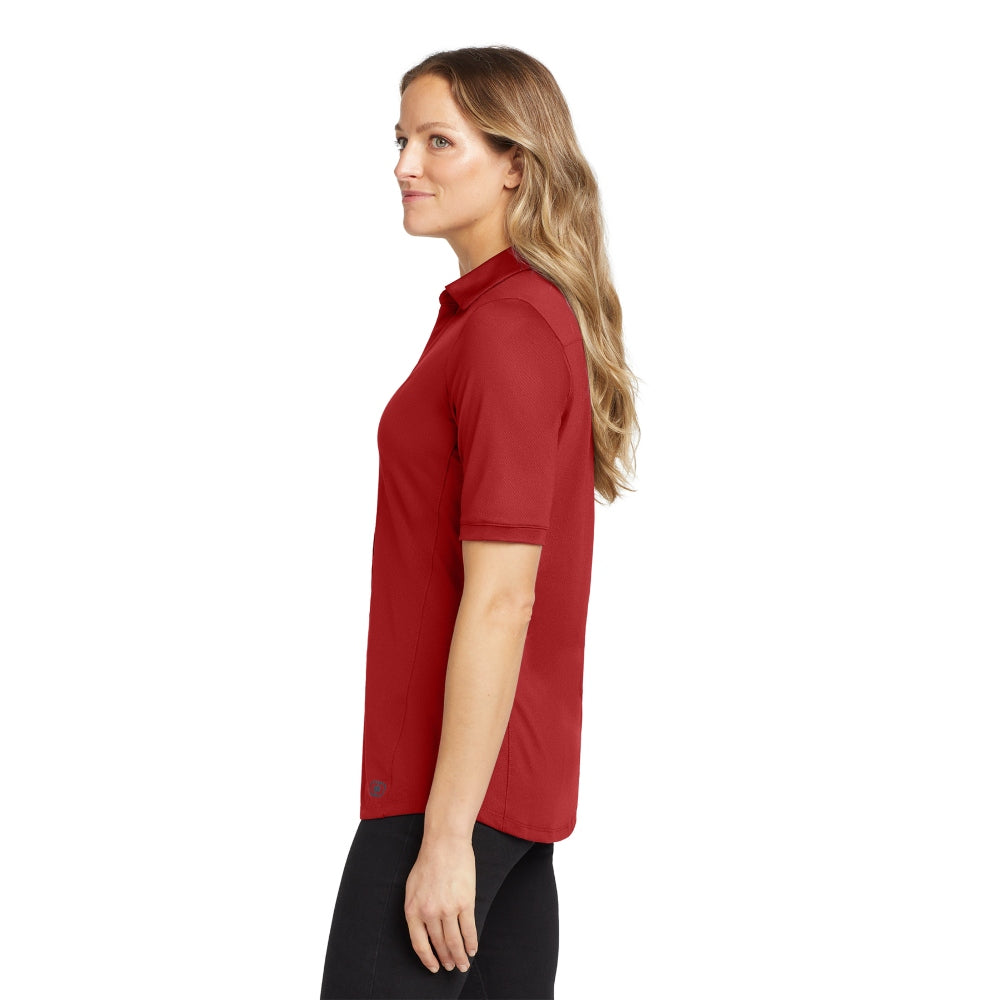 OGIO® Women's Metro Polo - Ripped Red